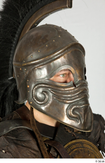 Photos Gladiator in armor 2 Gladiator arena fighter head helmet…